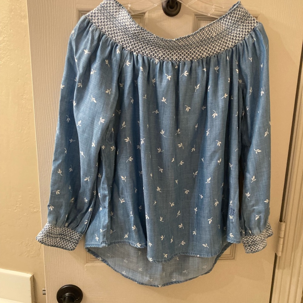 Tommy Hillfiger Chambray Top